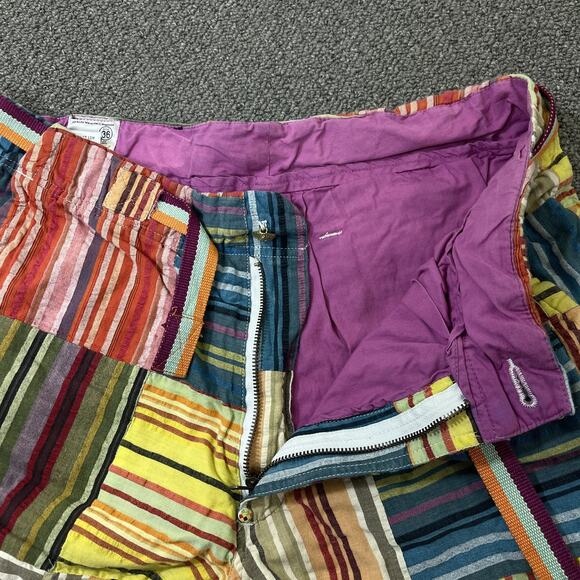 Parish Health Wealth And Wisdom Shorts Mens Size 36 Multi Colored Hip Hop - Picture 3 of 11